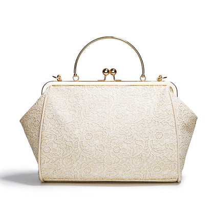 Bootara Women's British Vintage Oversized Bag – Multi-Way Shoulder/Tote Bag with Clip Closure